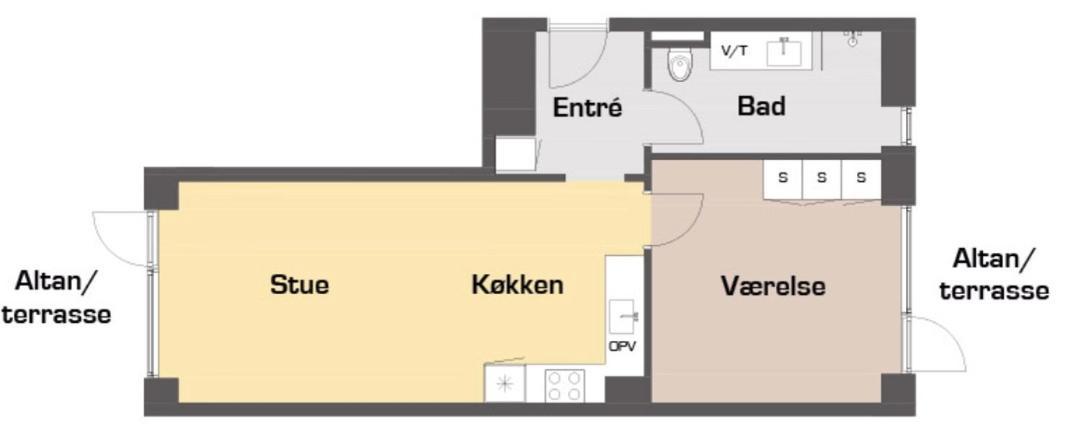 Great 1-Bed Wbalcony By Odense Harbour Apartment Екстериор снимка